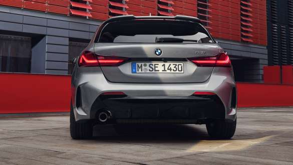 BMW 1 Series F40 Edition ColorVision Skyscraper Grey Metallic rear design Rear design BMW 1 Series F40 Edition ColorVision