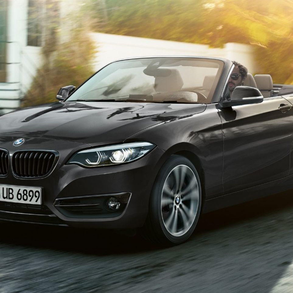BMW 2 Series Convertible, front design BMW 2 Series Convertible, front design