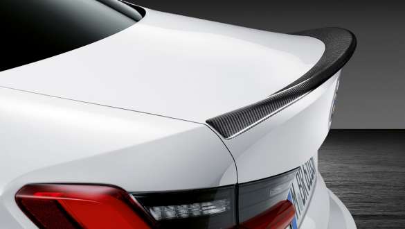 BMW 3 Series Sedan, M Performance rear spoiler, carbon fibre BMW 3 Series Sedan, M Performance rear spoiler, carbon fibre