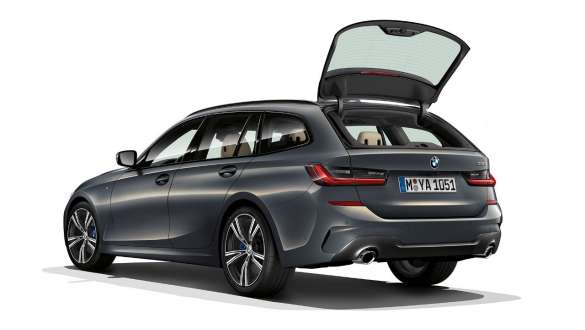 Rear window opening separately BMW 3 Series Touring, Rear window opening separately