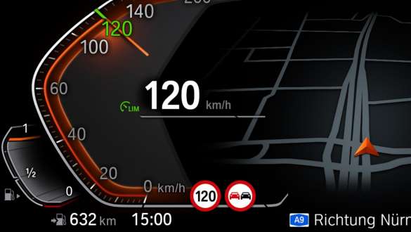 Automatic Speed Limit Assist BMW 3 Series Touring, Automatic Speed Limit Assist