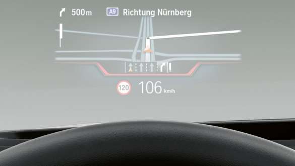 BMW Head-Up Display BMW 3 Series Touring LCI G21 BMW Head-Up Display