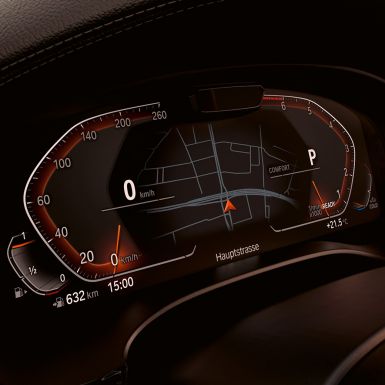 BMW Live Cockpit Professional BMW 6 Series Gran Turismo G32 2020 interior BMW Live Cockpit Professional BMW 6 Series Gran Turismo G32 2020