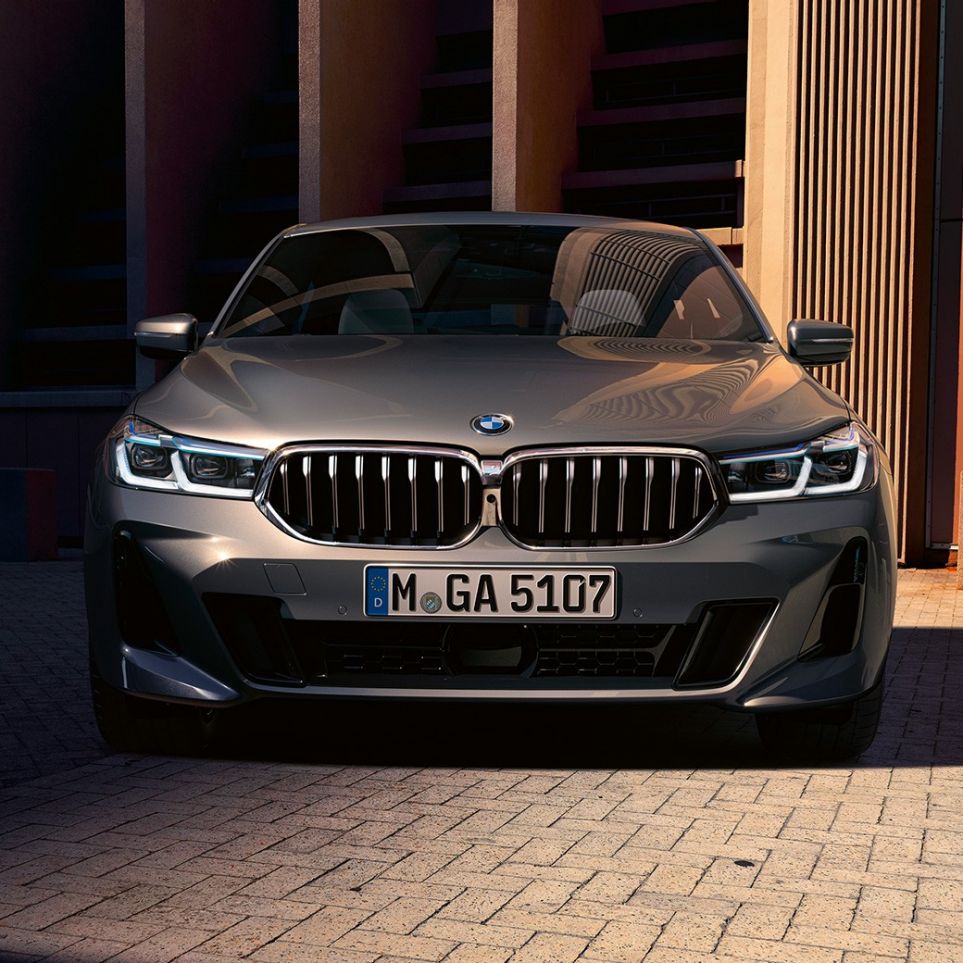 Front BMW 6 Series Gran Turismo G32 2020 Front design BMW 6 Series Gran Turismo 640i xDrive G32 2020 Bernina Grey front view