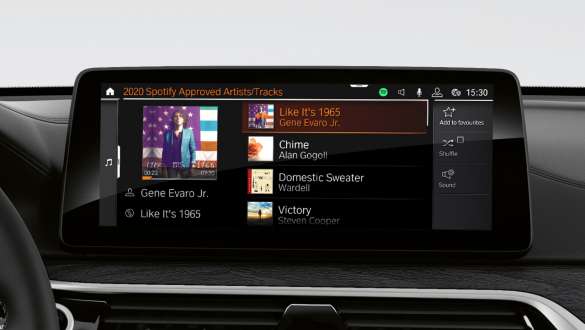 Connected Music BMW 6 Series Gran Turismo G32 2020 Connected Music BMW 6 Series Gran Turismo G32 2020 interior