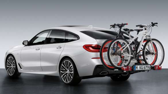 BMW rear bike rack Pro 2.0 BMW 6 Series Gran Turismo G32 2020 BMW rear bike rack Pro 2.0 BMW 6 Series Gran Turismo G32 2020 close up