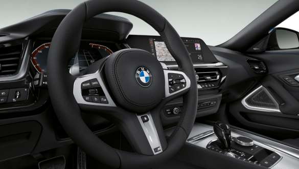Steering wheel BMW Z4 M40i Roadster G29 Variable sport steering BMW Z4 M40i Roadster G29 2019 steering wheel cockpit