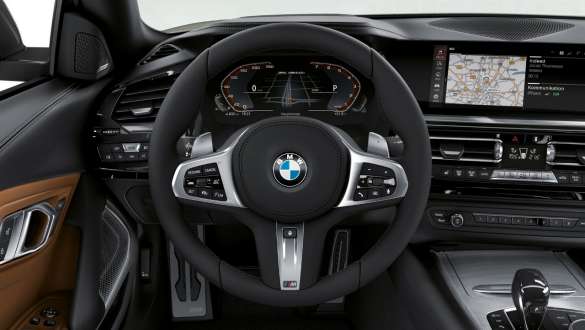 M leather steering wheel BMW Z4 M40i Roadster G29 M leather steering wheel BMW Z4 M40i Roadster G29 2019 cockpit