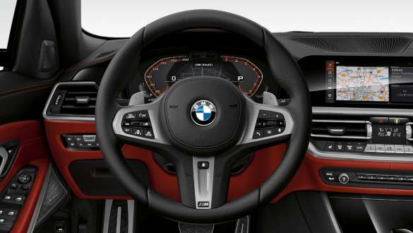 M Leather steering wheel BMW M340i xDrive Touring, M Leather steering wheel