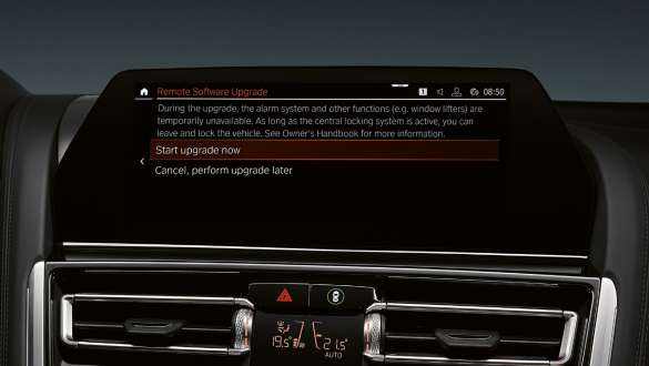 Remote Software Upgrade. BMW 8 Series Convertible M Automobiles with Remote Software Upgrade.