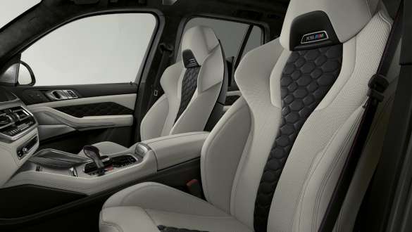 M Multifunctional seats in the BMW X5 M Competition M Multifunctional seats in full leather 'Merino' BMW X5 M Competition F95 interior