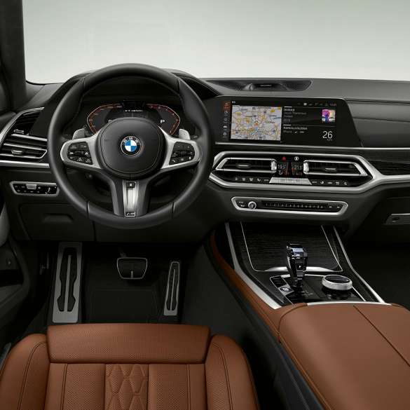 BMW X7 M50i, interior BMW X7 M Automobile M50i, interior, G07, 2019
