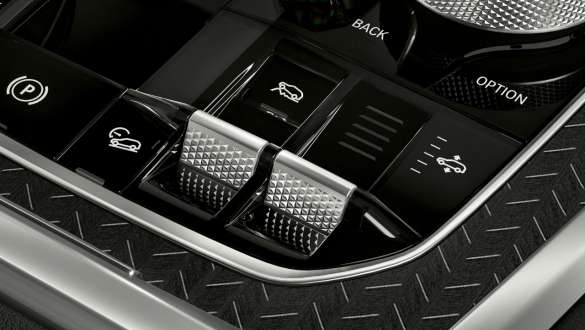xOffroad package BMW X6 G06 2019 xOffroad package BMW X6 G06 2019 selectable off-road switches close-up