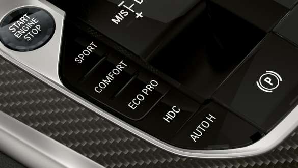Driving Experience Control BMW X6 G06 2019 Driving Experience Control BMW X6 G06 2019 buttons close-up