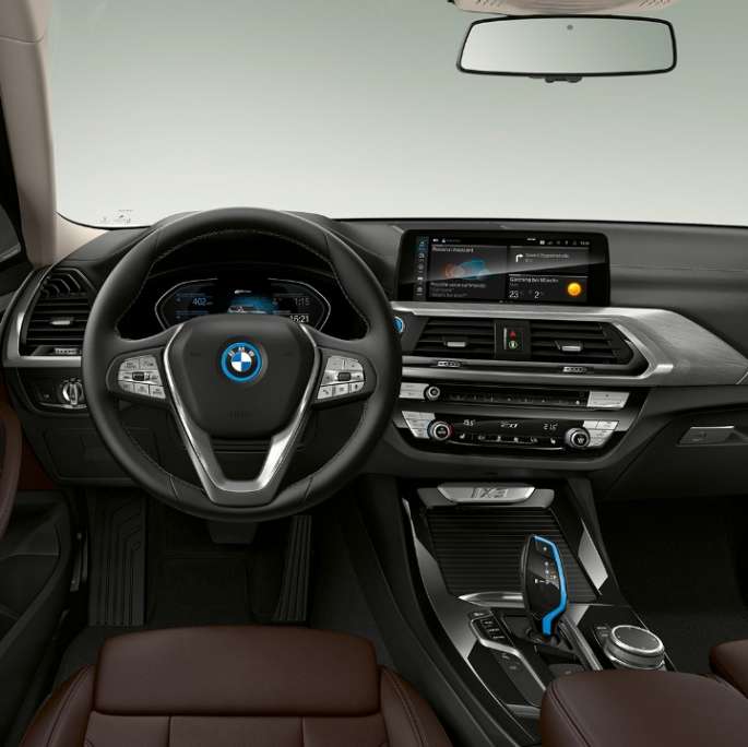 BMW iX3 G08 Model “Impressive” cockpit BMW iX3 G08 2020 Model “Impressive” cockpit interior