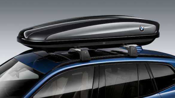 BMW roof box 420 black/titanium silver BMW iX3 G08 BMW roof box 420 black/titanium silver BMW iX3 G08 2020