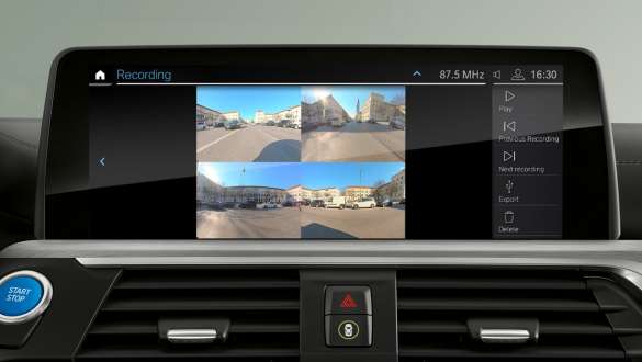 BMW Drive Recorder BMW iX3 G08 BMW Drive Recorder BMW iX3 G08 2020 Control Display interior