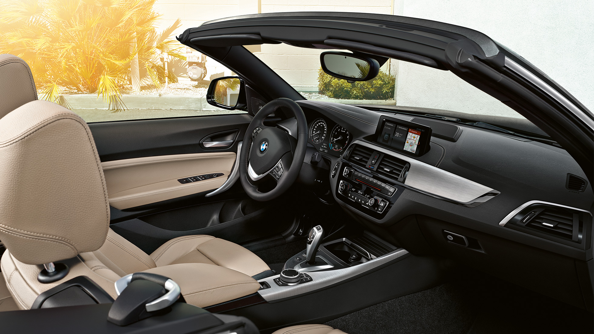 BMW 2 Series Convertible, interior BMW 2 Series Convertible, interior