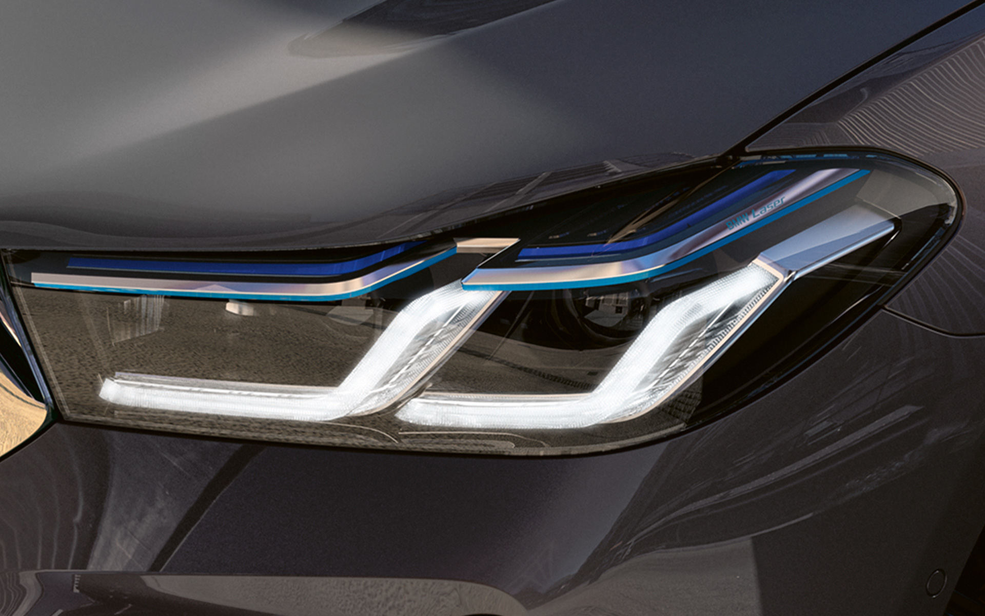 BMW Laserlicht BMW 6 Series Gran Turismo G32 2020 BMW Laserlicht BMW 6 Series Gran Turismo 640i xDrive G32 2020 Bernina Grey close-up front