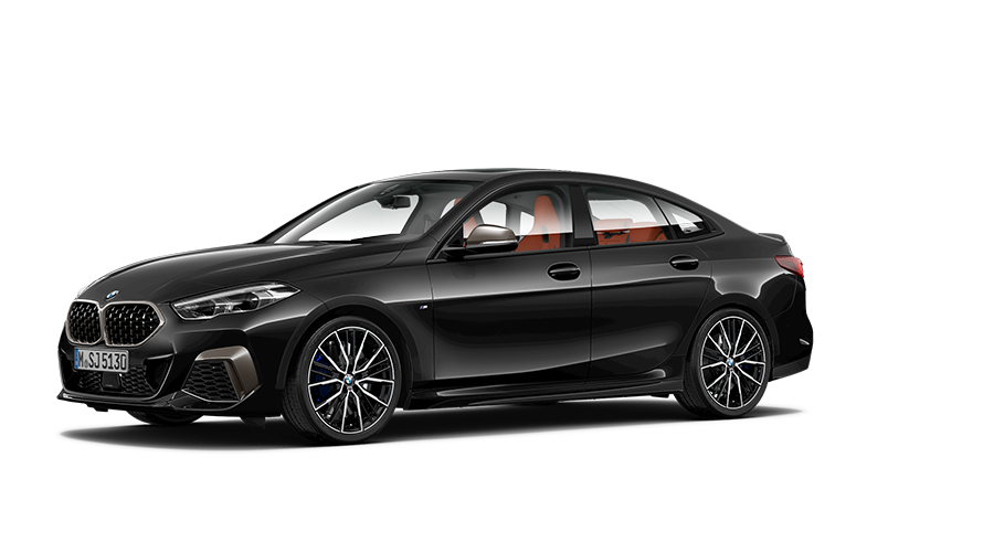 BMW 2 Series BMW 2 Series Gran Coupé M Automobile F44 MP three-quarter side view BMW 2 Series BMW 2 Series Gran Coupé M Automobile F44 MP three-quarter side view