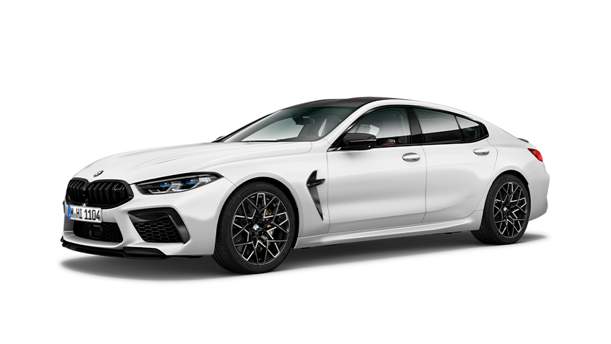 BMW M Series BMW M8 Gran Coupé F93 three-quarter side view BMW M Series BMW M8 Gran Coupé F93 three-quarter side view