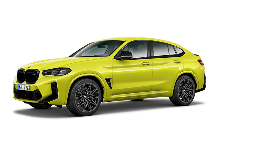 BMW M Series BMW X4 M F98 three-quarter side view BMW M Series BMW X4 M F98 three-quarter side view