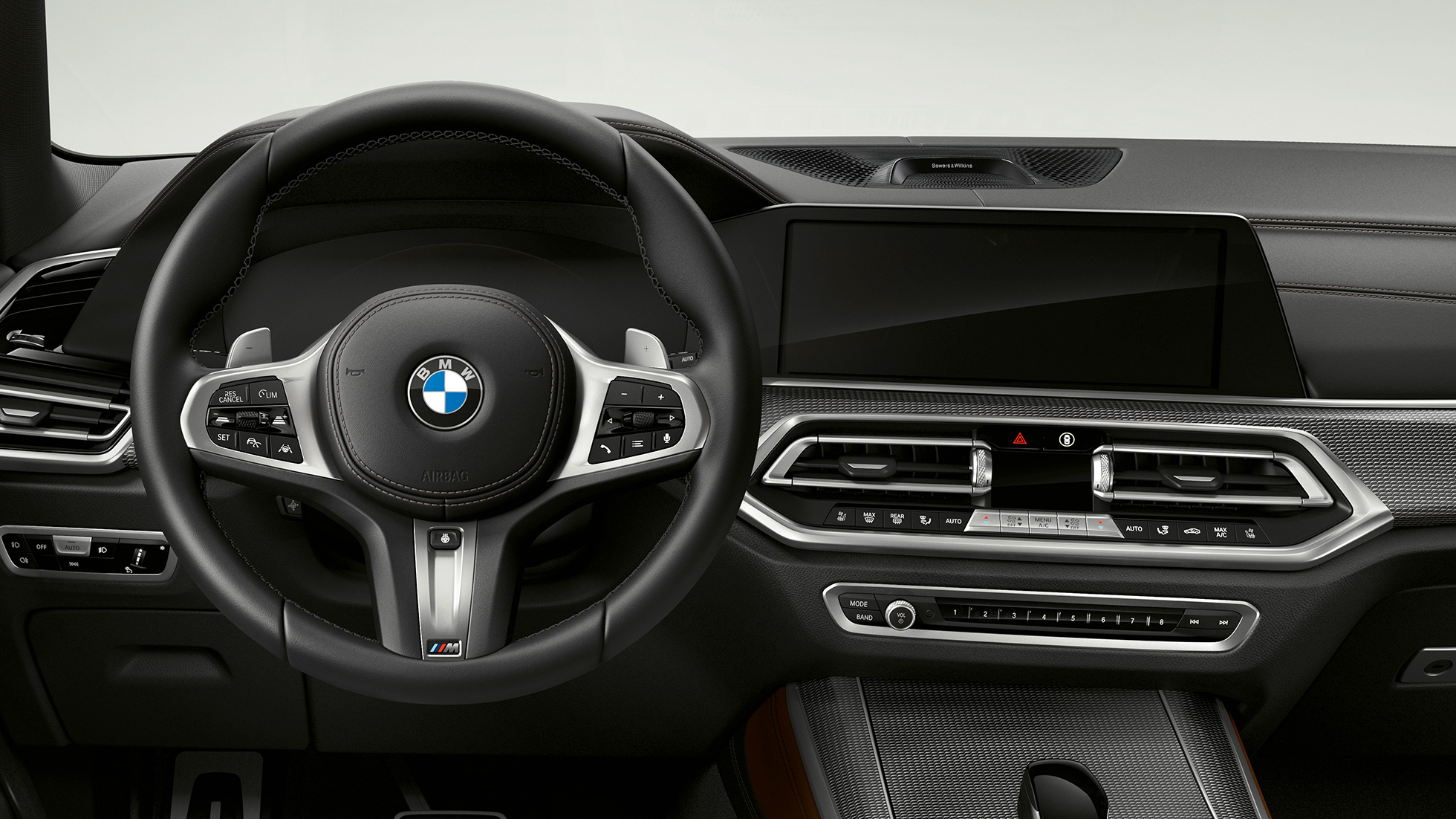 M leather steering wheel BMW X5 M50i M leather steering wheel BMW X5 M50i G05 cockpit