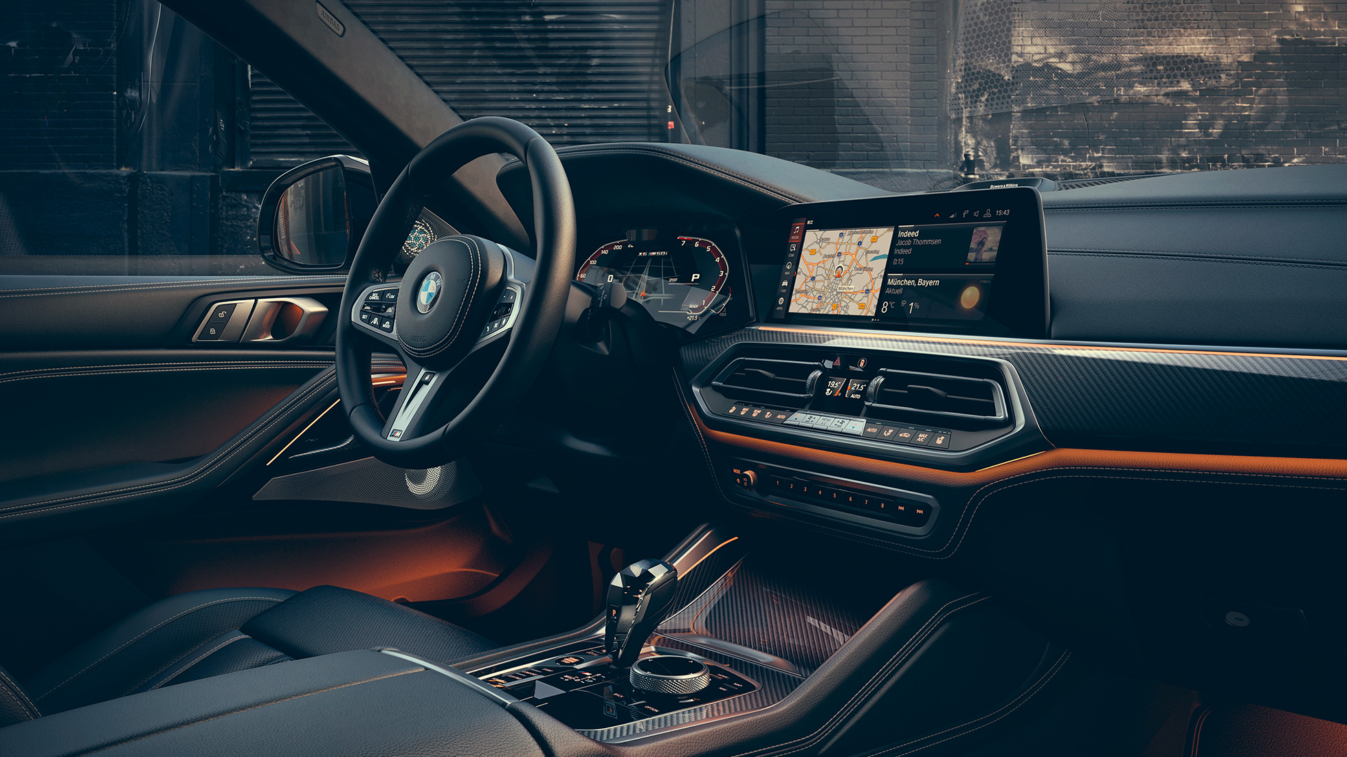 Interior design BMW X6 M50i G06 Interior design BMW X6 M50i G06 Cockpit