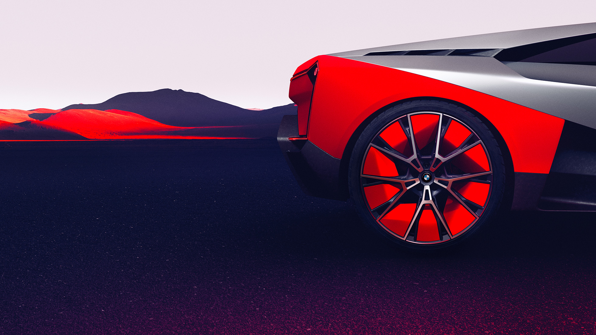 BMW Vision M NEXT, side view BMW Vision M NEXT, side view, standing, rims