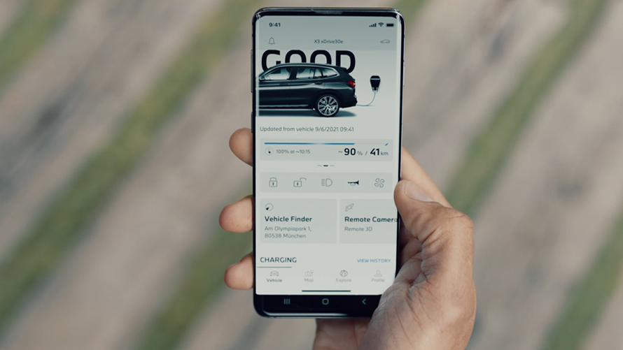 BMW Plug-in-Hybride BMW X3 xDrive30e My BMW App & BMW Points video BMW Plug-in-Hybride BMW X3 xDrive30e My BMW App & BMW Points video
