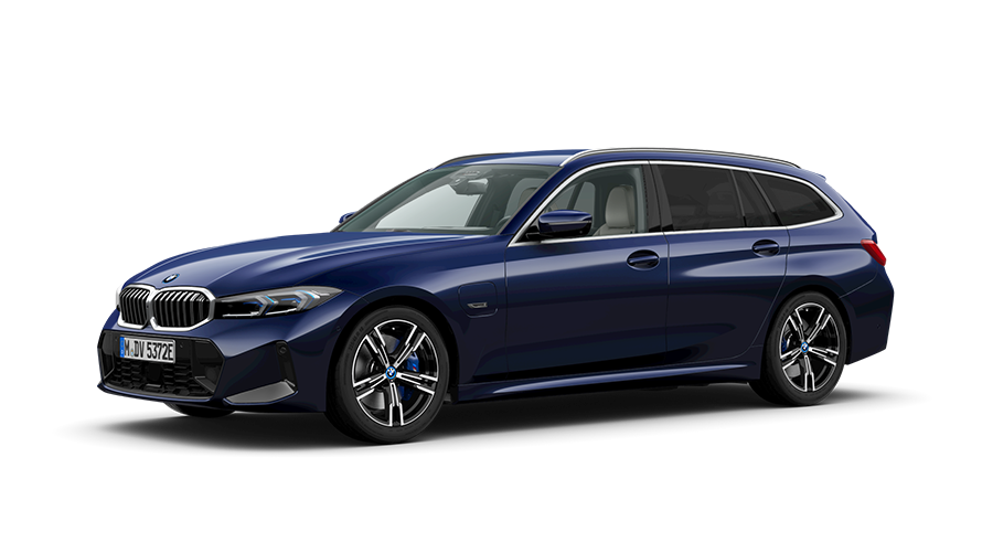 BMW 3 Series Touring G21 PHEV front view standing