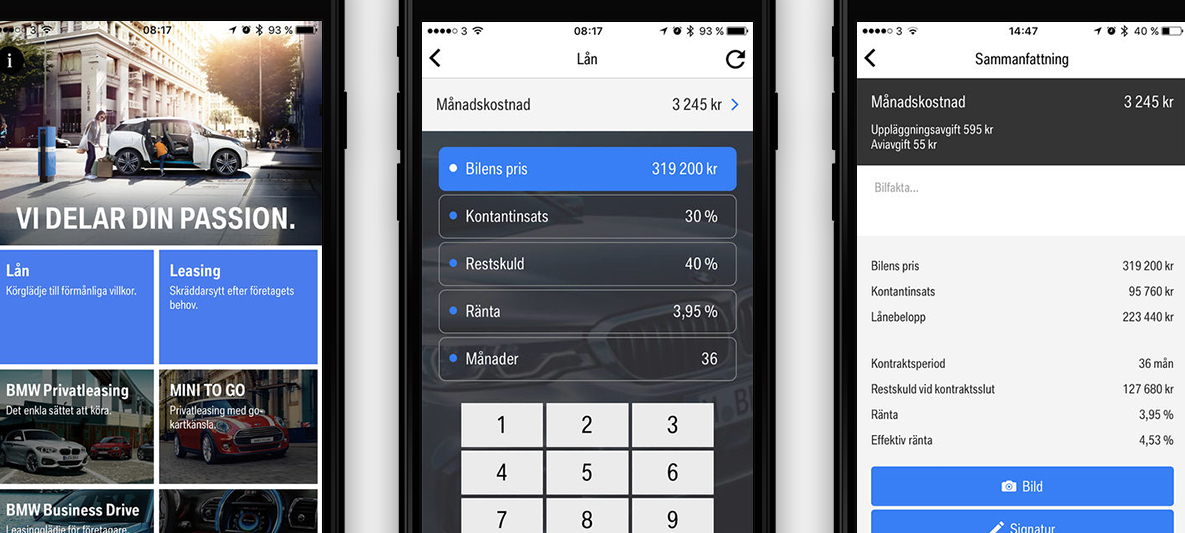 BMW Kalkylator BMW Apps BMW Kalkylator