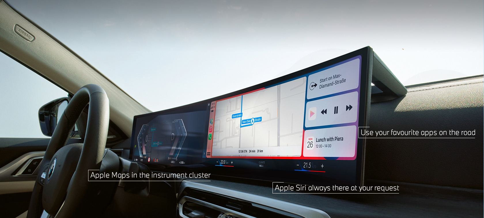 Apple CarPlay® | BMW.com.mt
