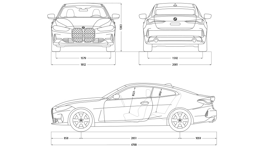 Bmw 4 Series Coupe Engines Technical Data Bmw Com Mt