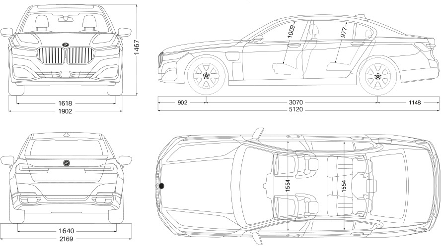 BMW 7 Series Sedan(G11/G12) Engines & technical data