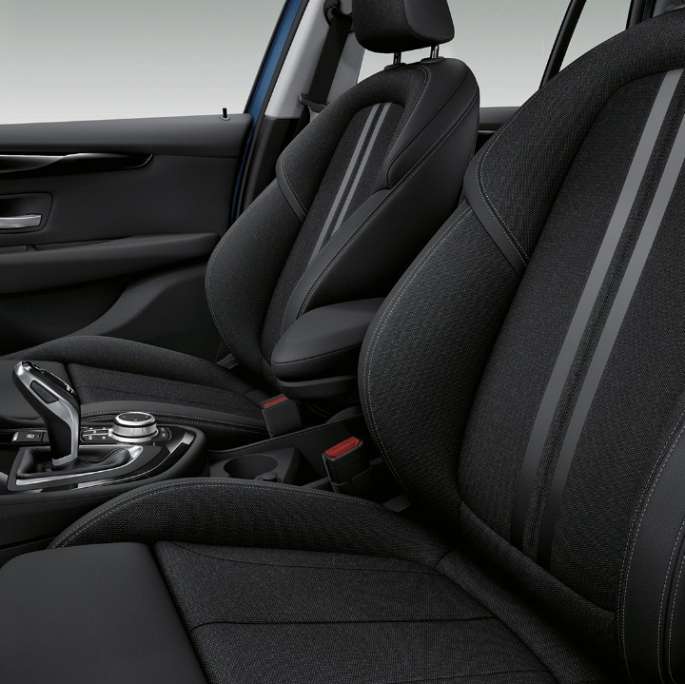 Sport seats BMW 2 Series Gran Tourer218i Modell Advantage F46 2018 interior